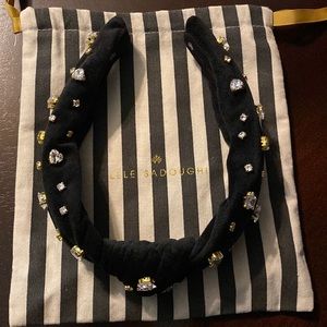 NWT Lele Sadoughi Velvet Starry Night Headband